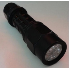 Lanterna LED pequena preta